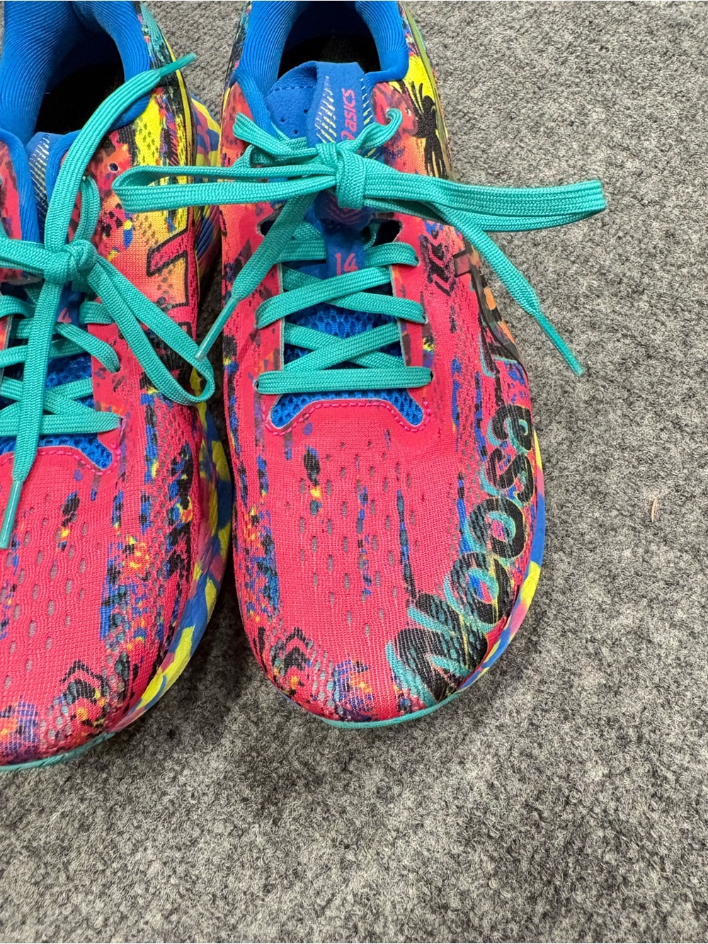 Asics Noosa Tri 14 Tropical Shoes Road Running Lightweight - Picture 4 of 16